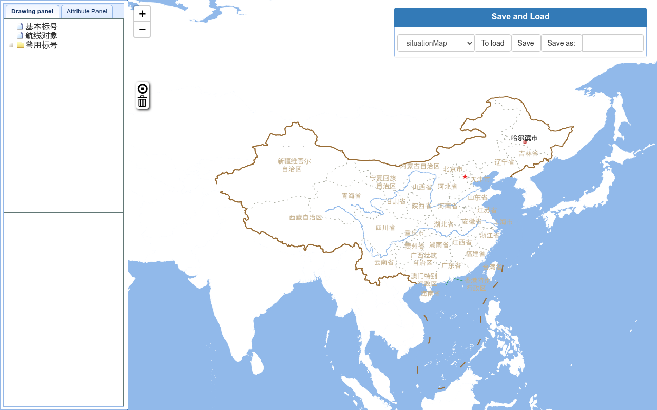 态势图保存加载